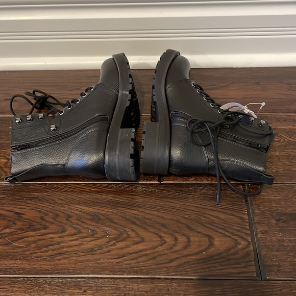 Mia Lug Sole Combat Boots - Picture 5 of 8